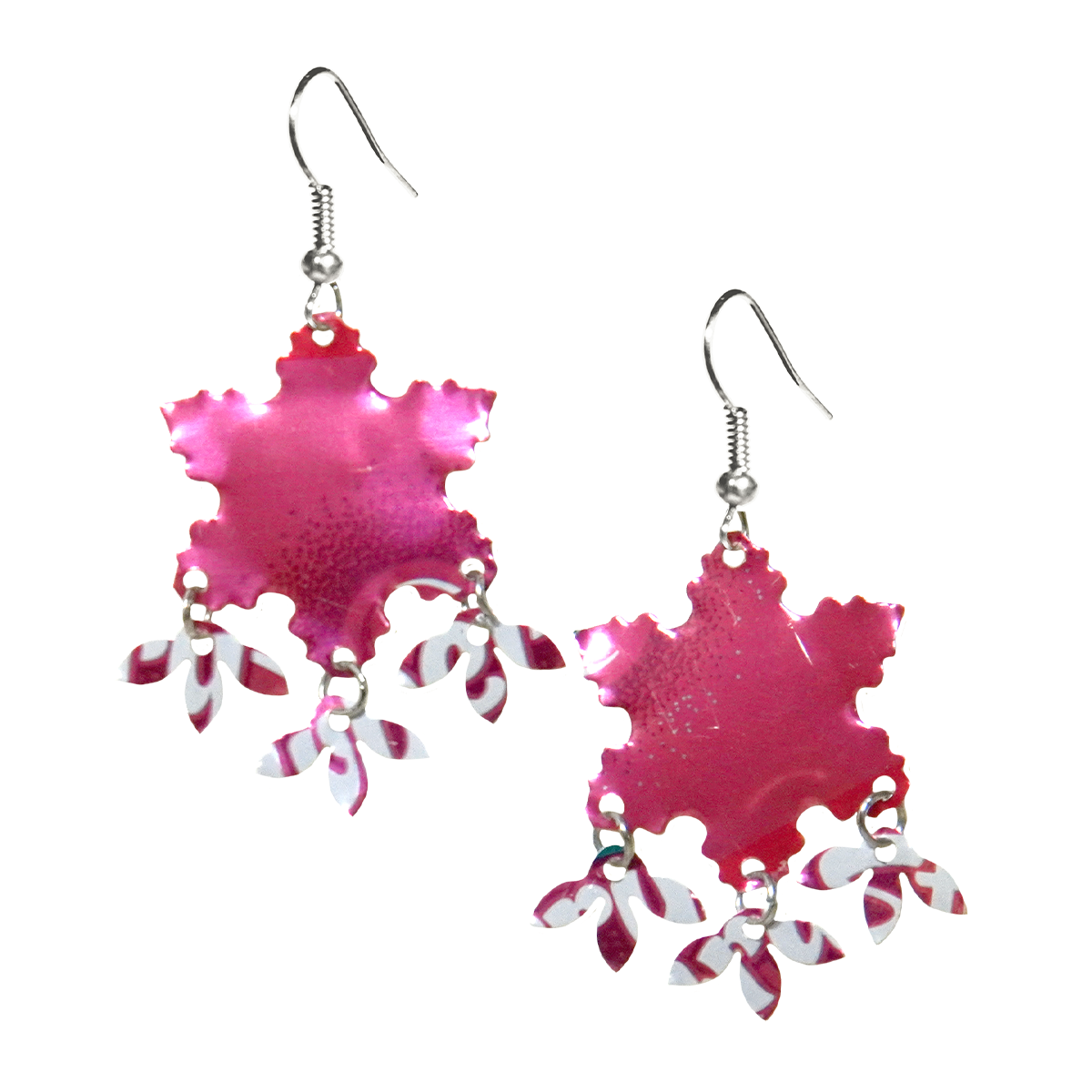 #136 Upcycled Soda Can Earrings