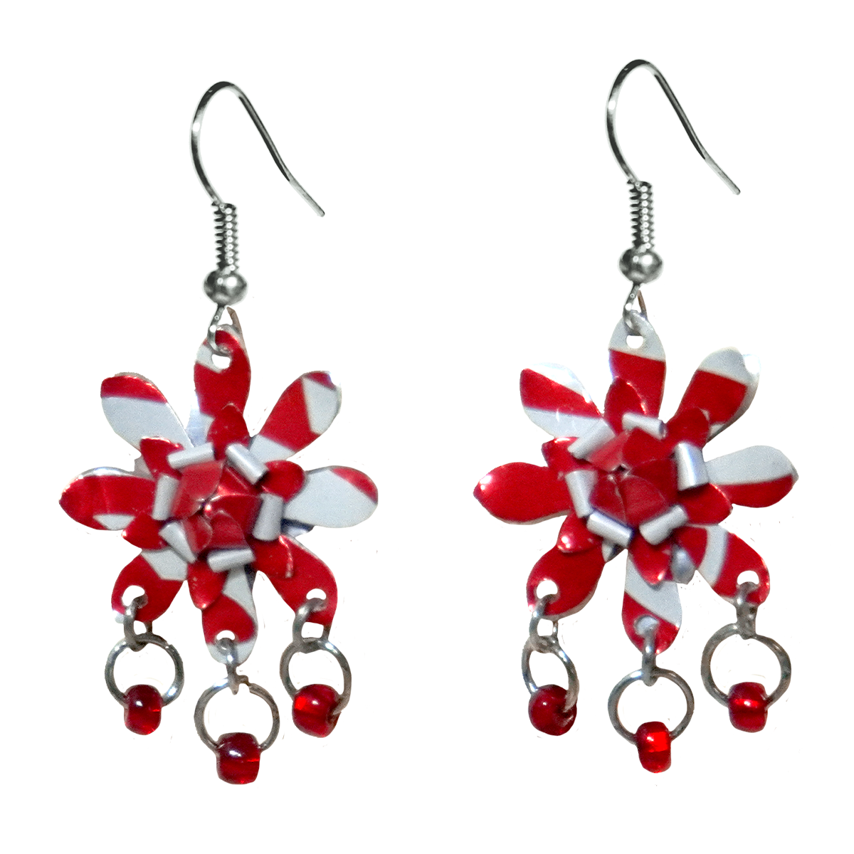 #139 Upcycled Soda Can Earrings