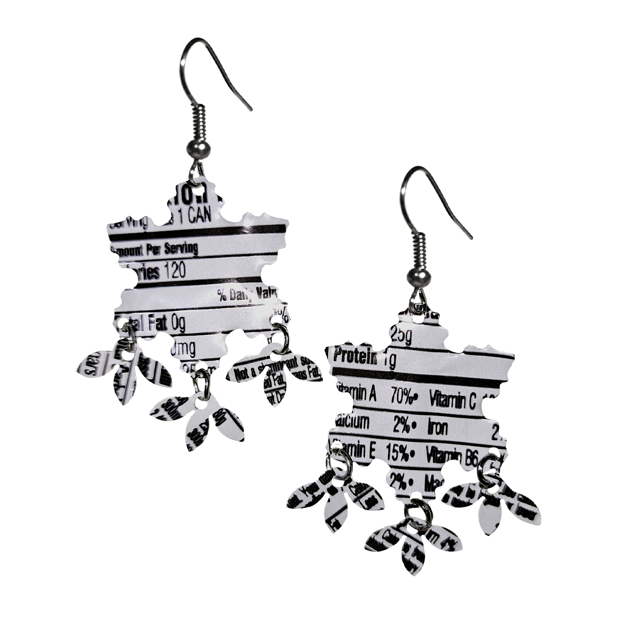 #151 Upcycled Soda Can Earrings