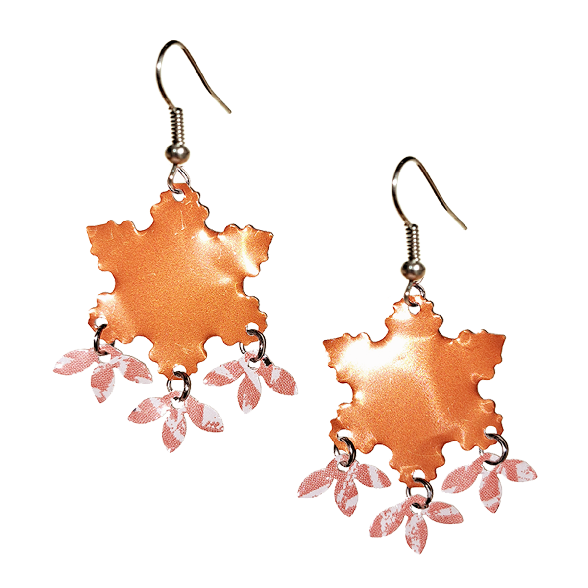 #169 Upcycled Soda Can Earrings