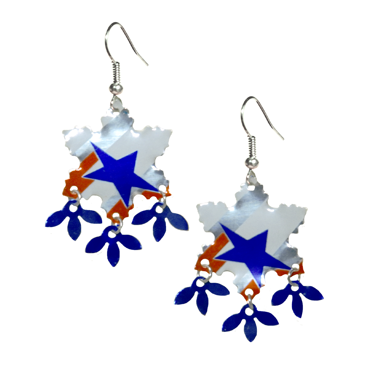 #186 Upcycled Soda Can Earrings