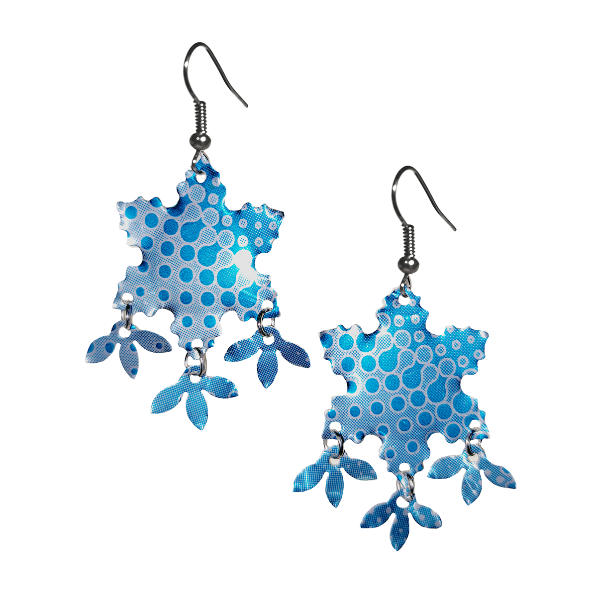 #193 Upcycled Soda Can Earrings