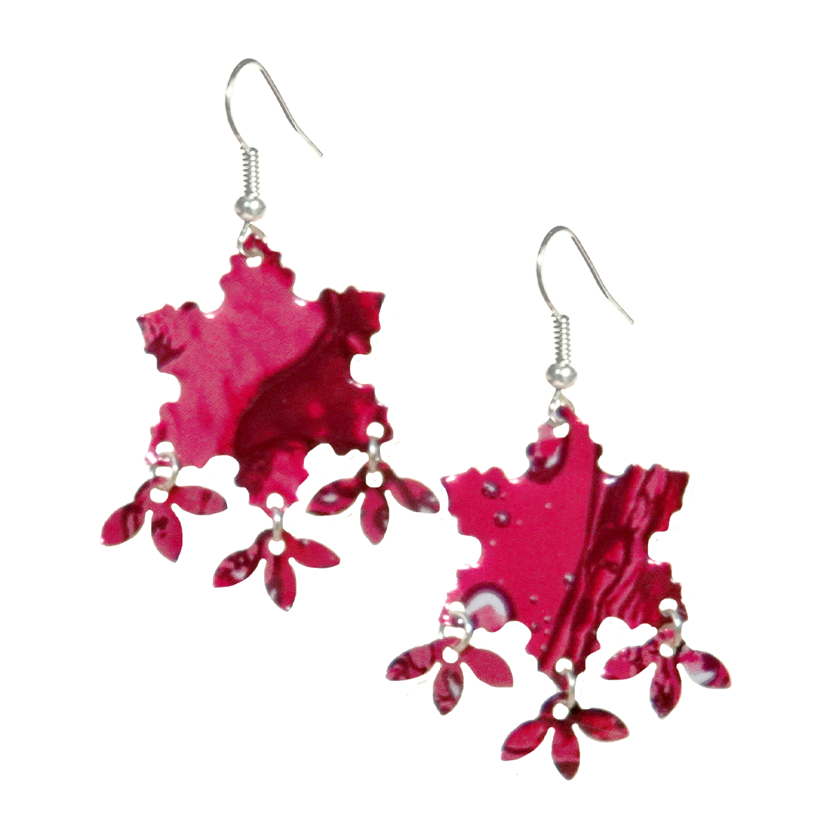 #221 Upcycled Soda Can Earrings