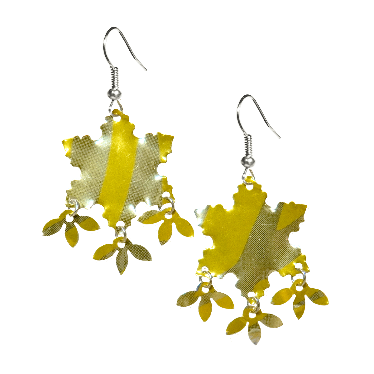 #225 Upcycled Soda Can Earrings