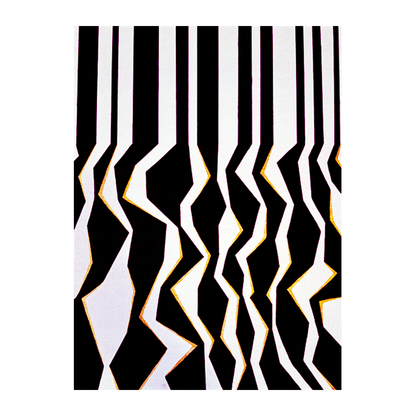 "Faux Barcode" Painting