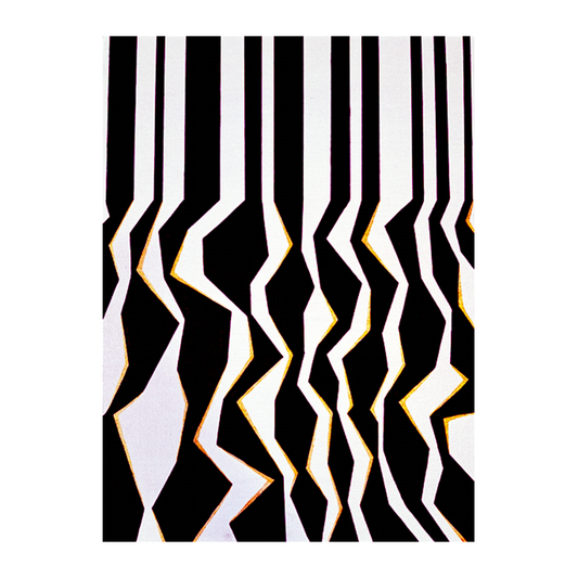 "Faux Barcode" Painting