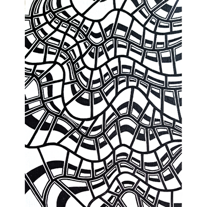 "Snake Skin" Painting