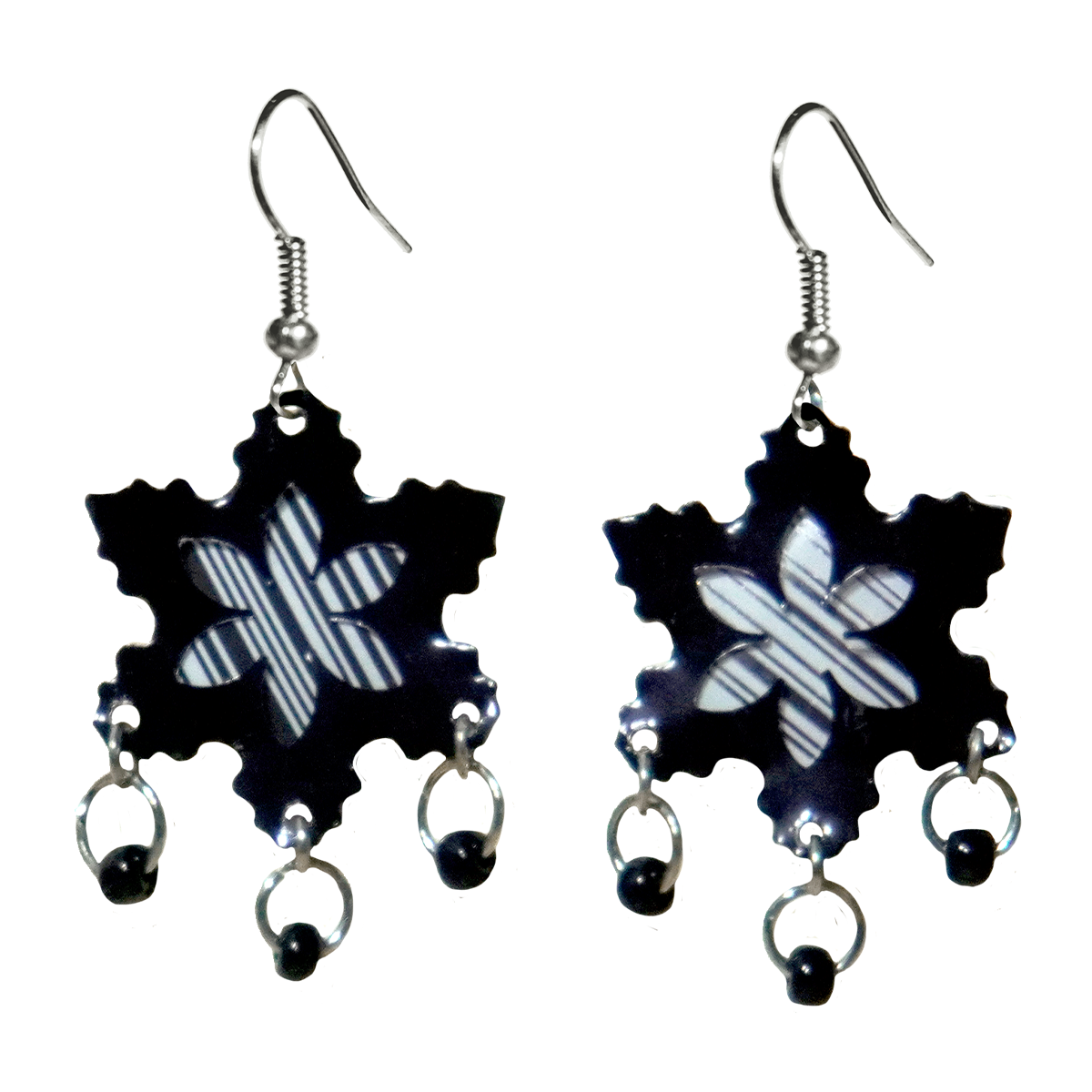 #102 Upcycled Soda Can Earrings