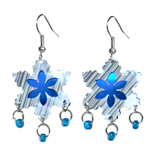 #106 Upcycled Soda Can Earrings