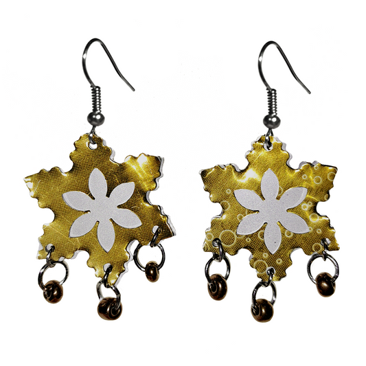#113 Upcycled Soda Can Earrings