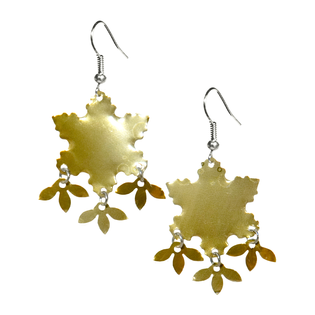 #115 Upcycled Soda Can Earrings