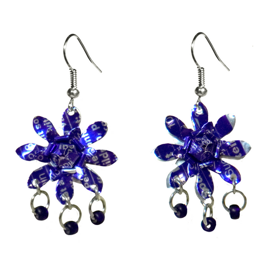 #118 Upcycled Soda Can Earrings