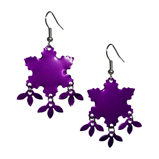 #138 Upcycled Soda Can Earrings