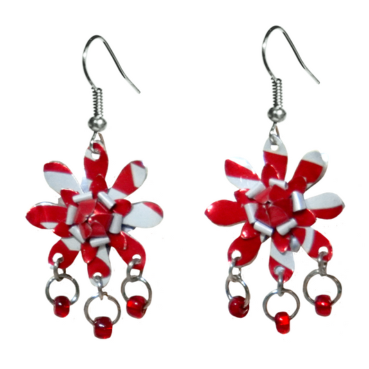 #139 Upcycled Soda Can Earrings