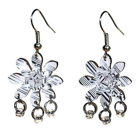 #143 Upcycled Soda Can Earrings