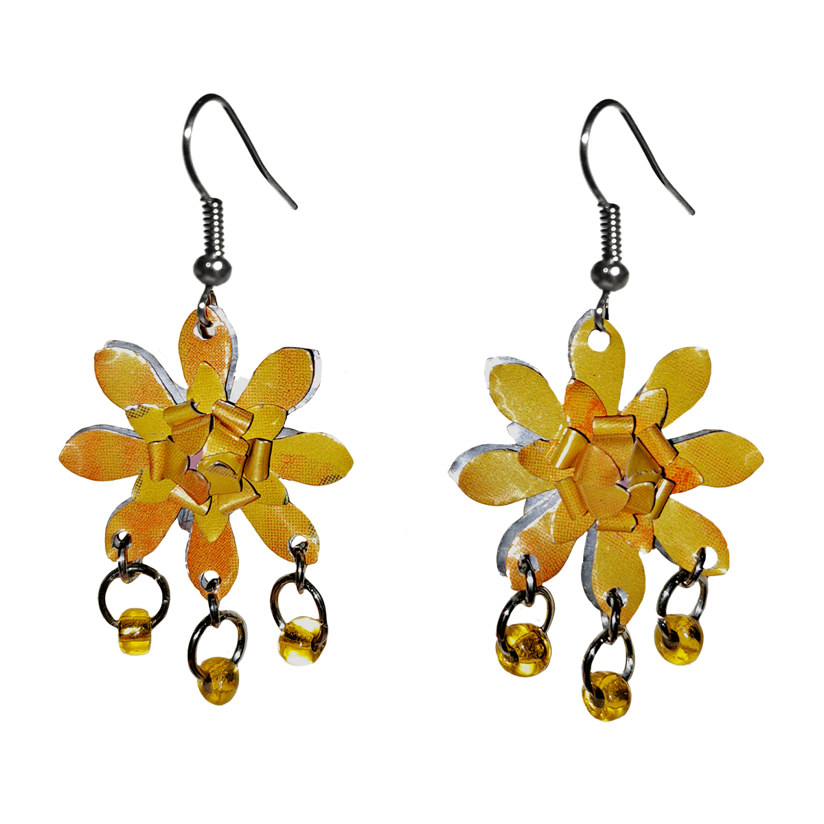#147 Upcycled Soda Can Earrings