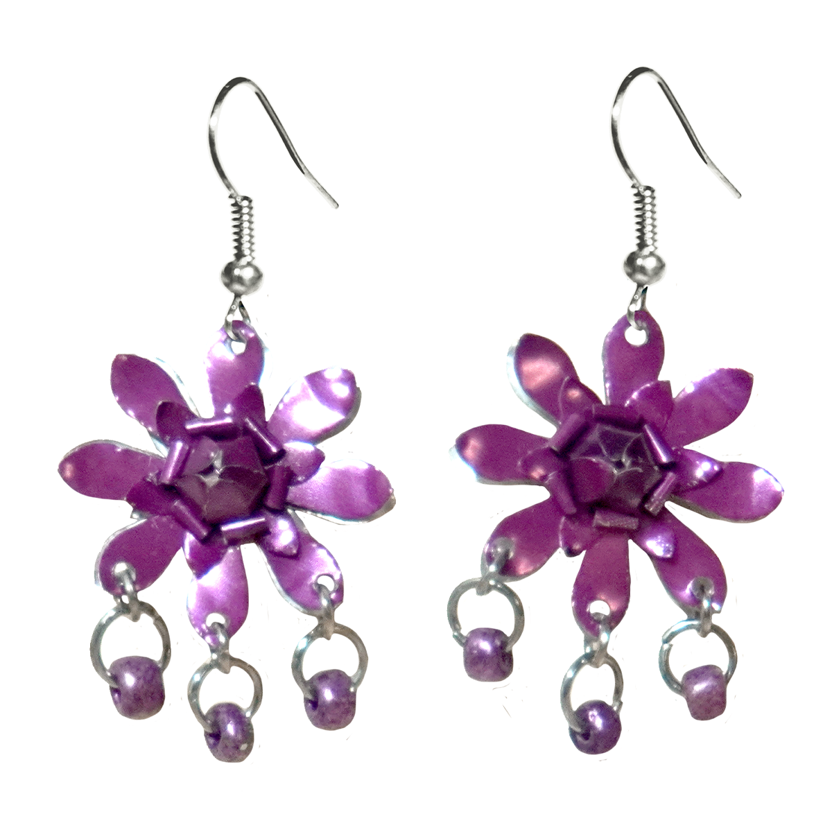 #149 Upcycled Soda Can Earrings