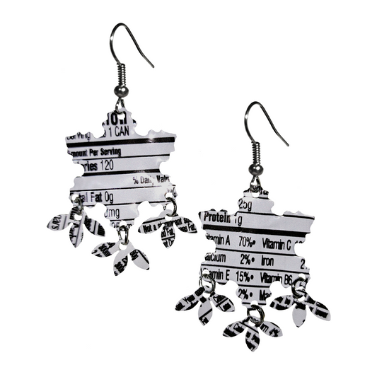 #151 Upcycled Soda Can Earrings