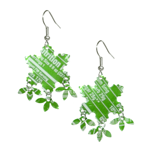 #155 Upcycled Soda Can Earrings