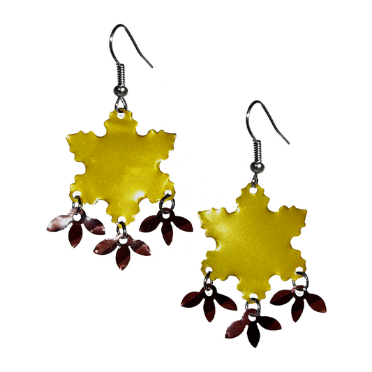 #159 Upcycled Soda Can Earrings