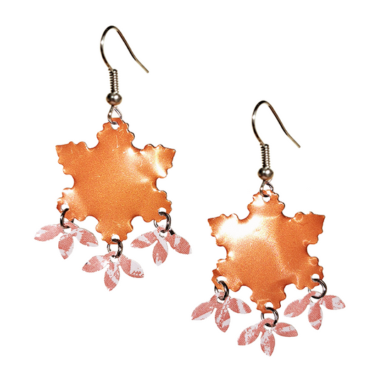 #169 Upcycled Soda Can Earrings