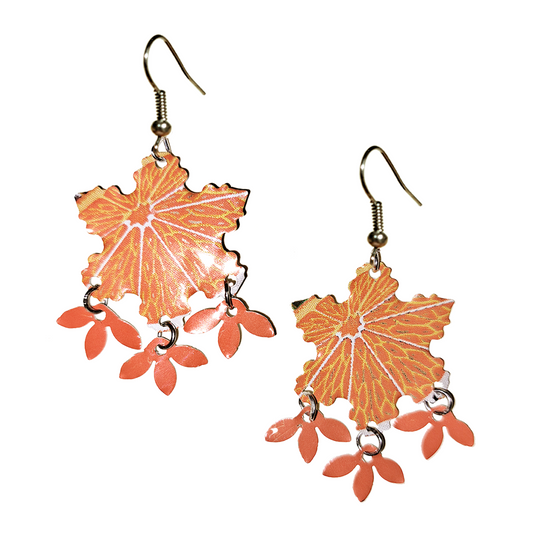 #172 Upcycled Soda Can Earrings