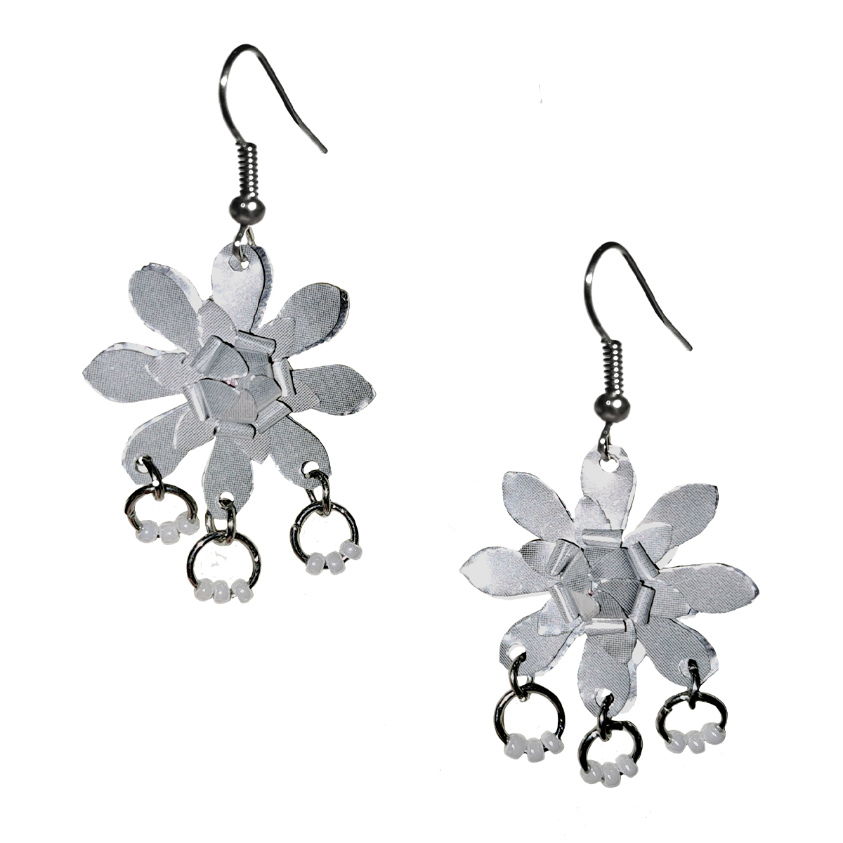 #173 Upcycled Soda Can Earrings