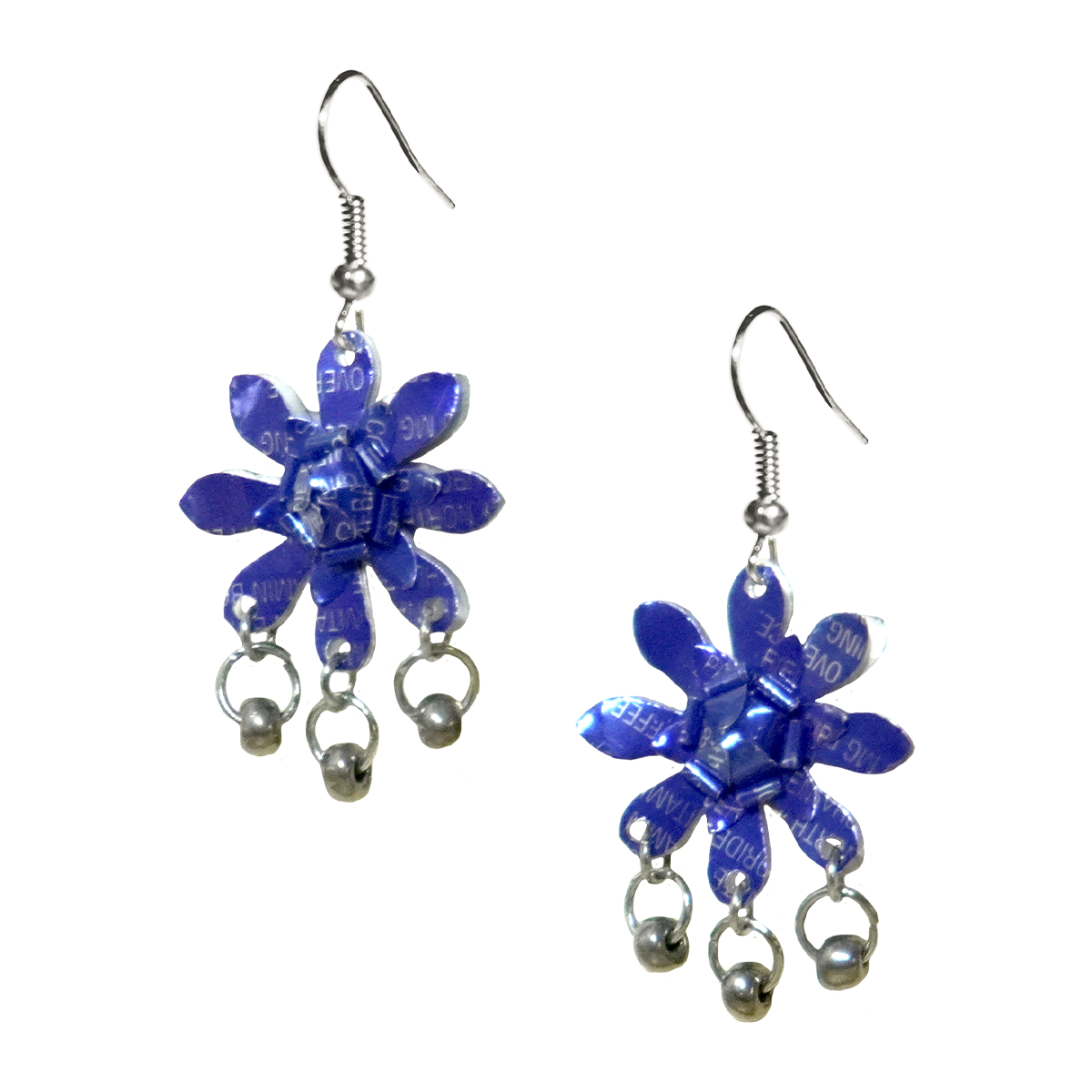 #174 Upcycled Soda Can Earrings