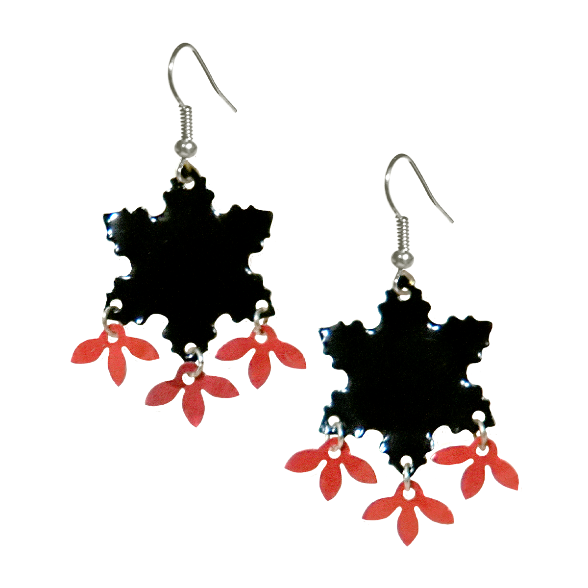 #177 Upcycled Soda Can Earrings
