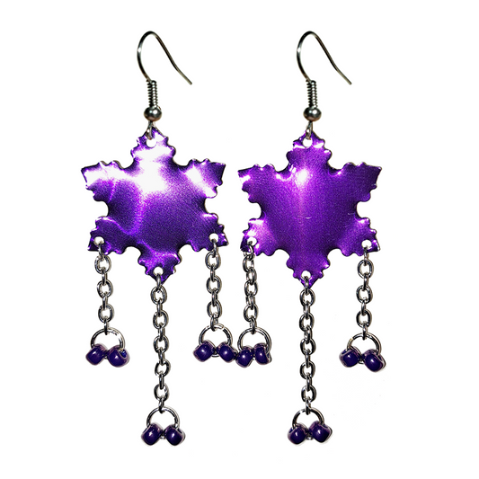 #180 Upcycled Soda Can Earrings