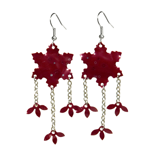 #185 Upcycled Soda Can Earrings