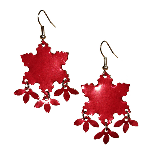 #190 Upcycled Soda Can Earrings