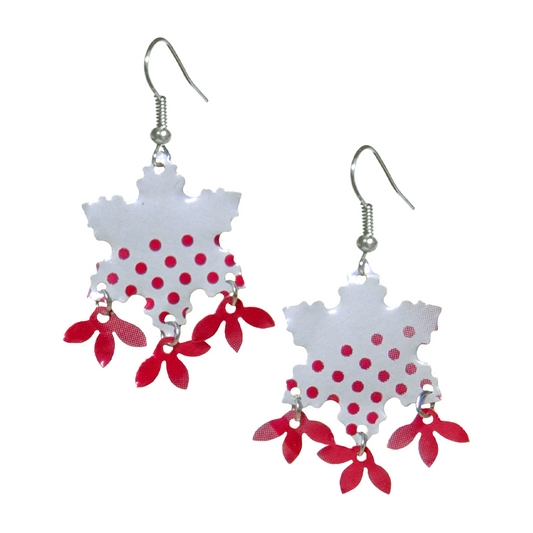 #194 Upcycled Soda Can Earrings