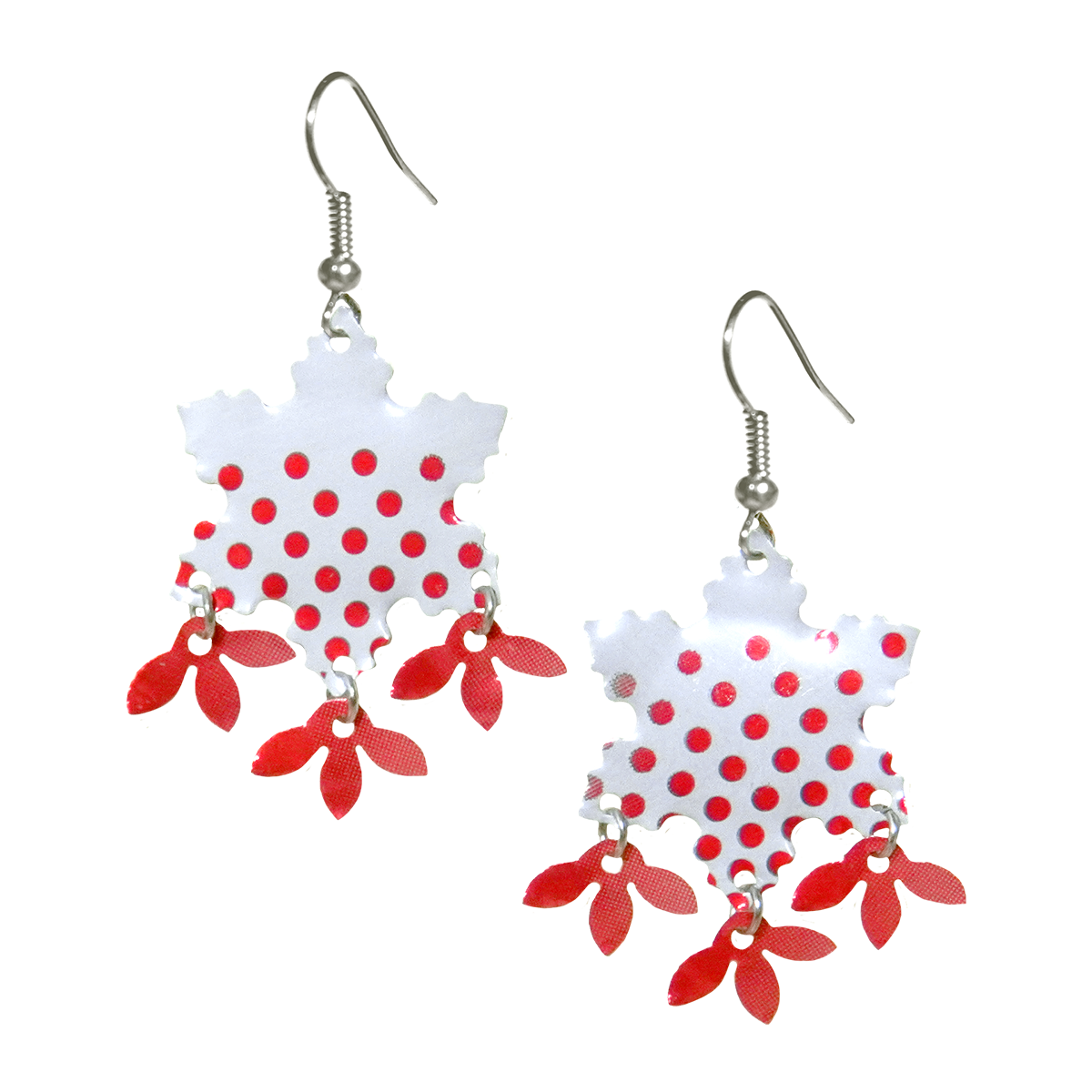 #199 Upcycled Soda Can Earrings