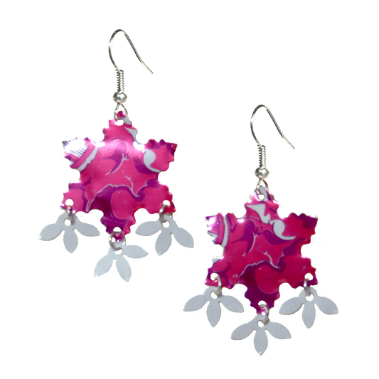 #204 Upcycled Soda Can Earrings