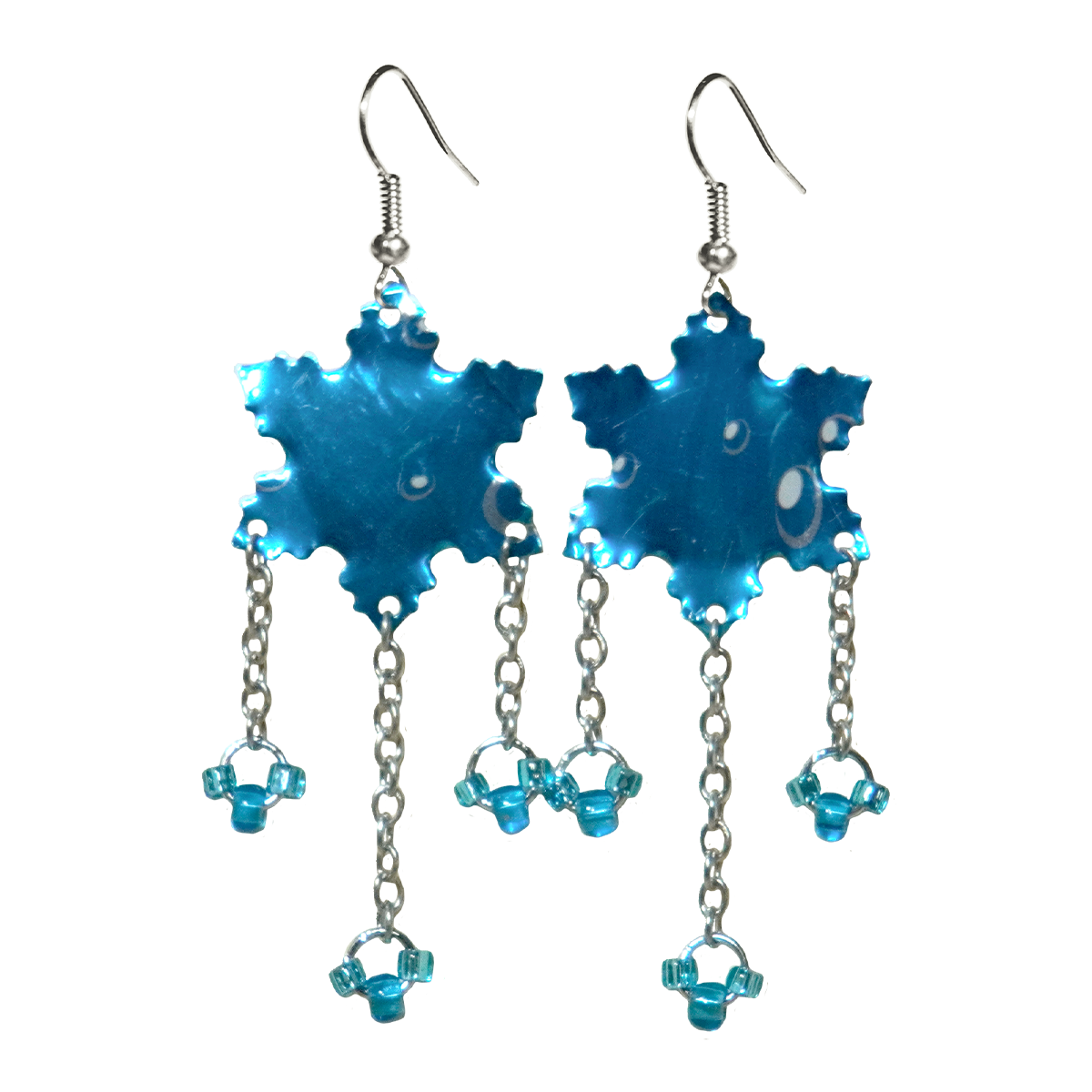 #207 Upcycled Soda Can Earrings