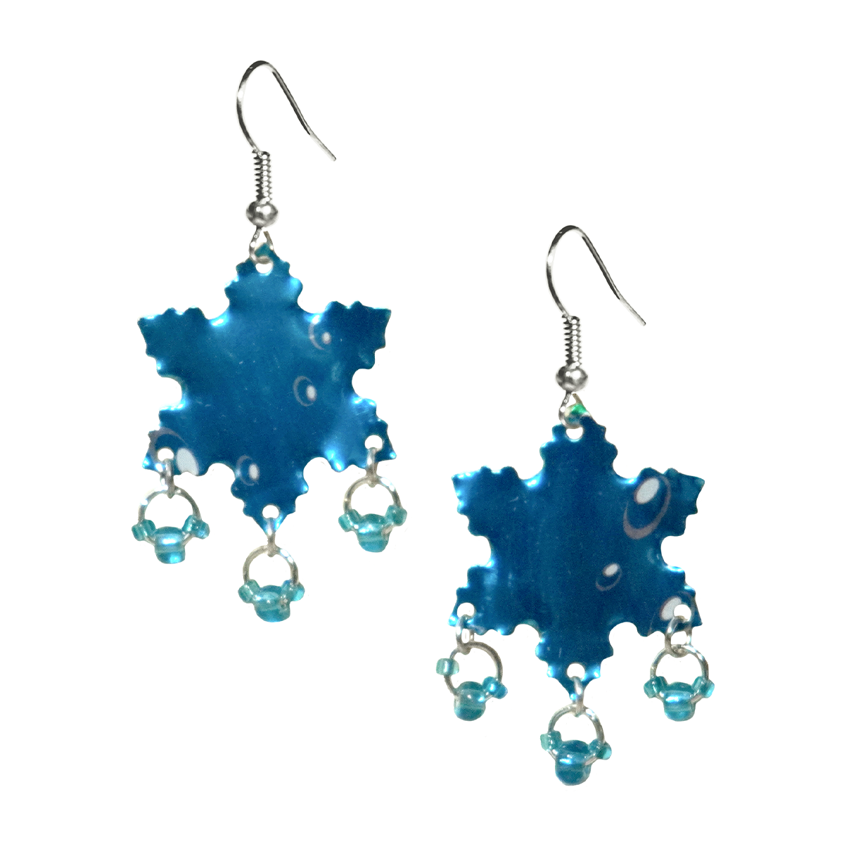 #212 Upcycled Soda Can Earrings