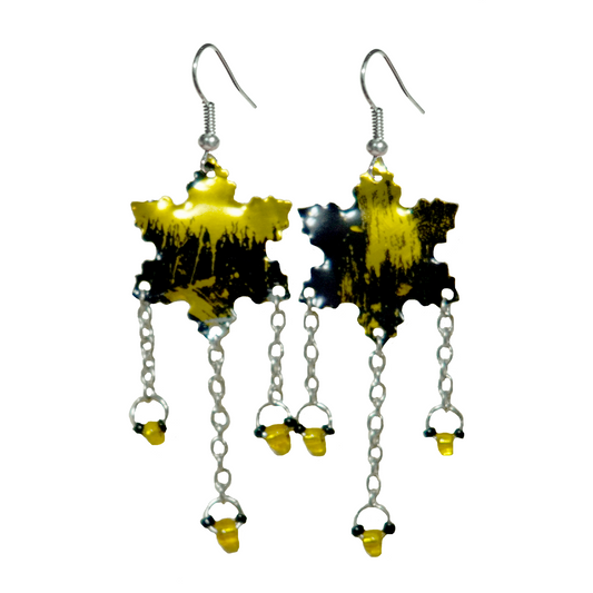 #214 Upcycled Soda Can Earrings