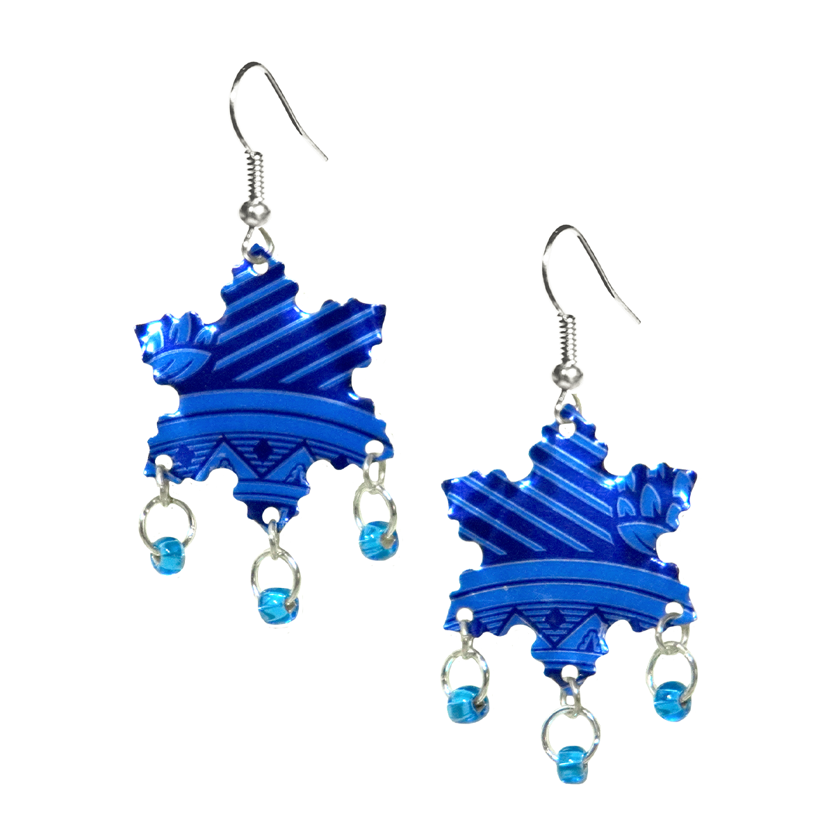 #216 Upcycled Soda Can Earrings