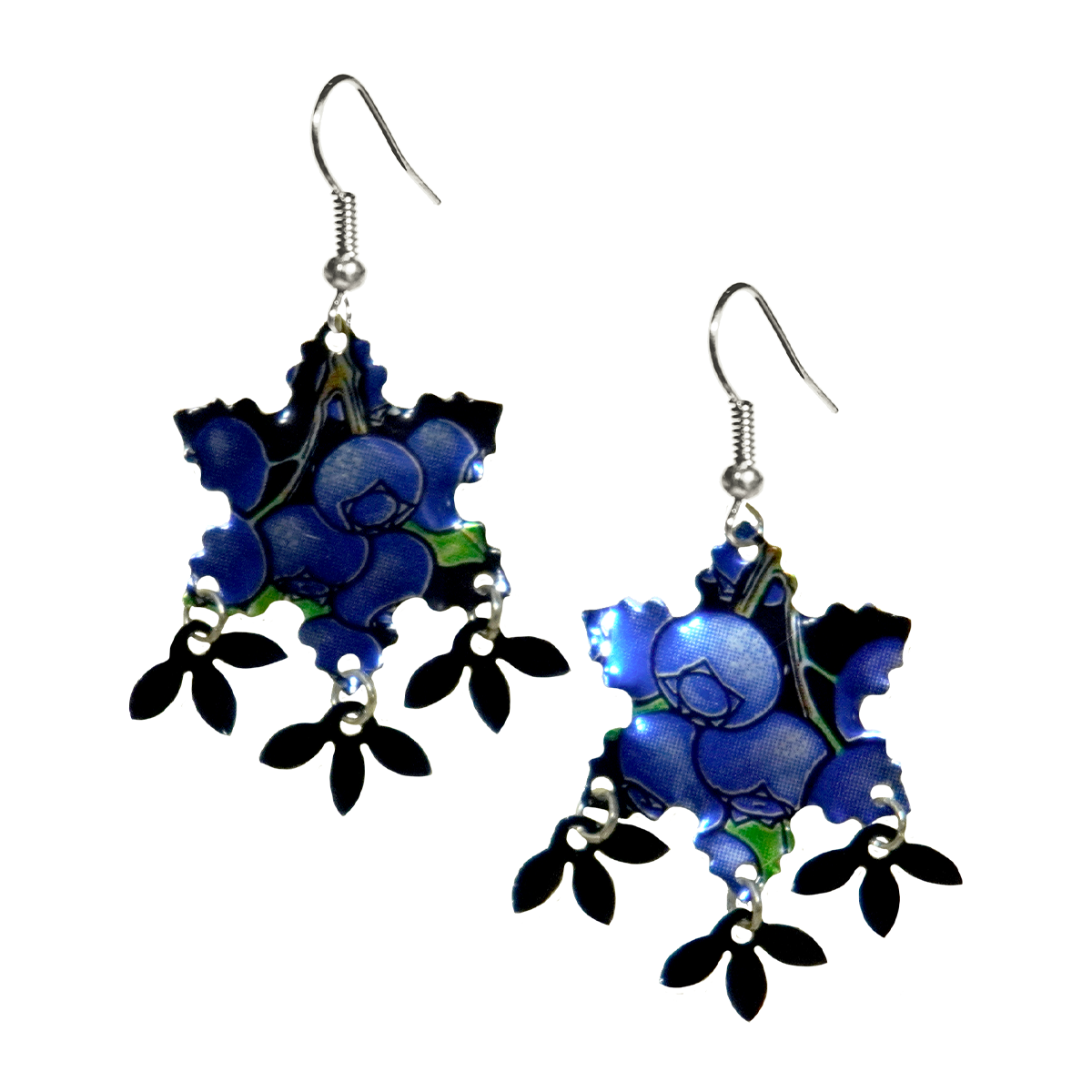 #218 Upcycled Soda Can Earrings