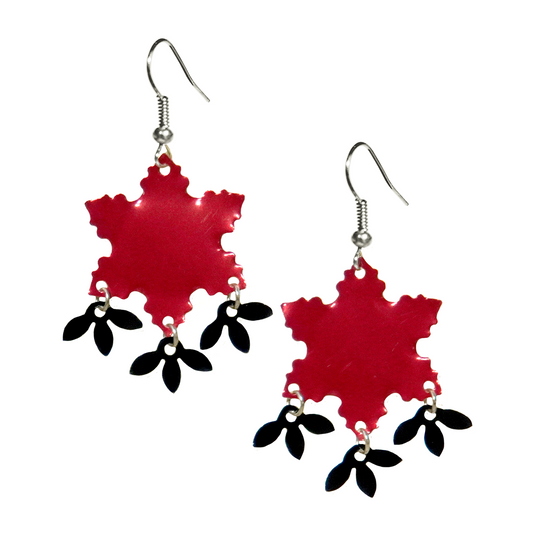 #222 Upcycled Soda Can Earrings