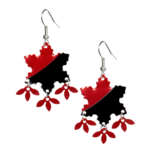 #223 Upcycled Soda Can Earrings