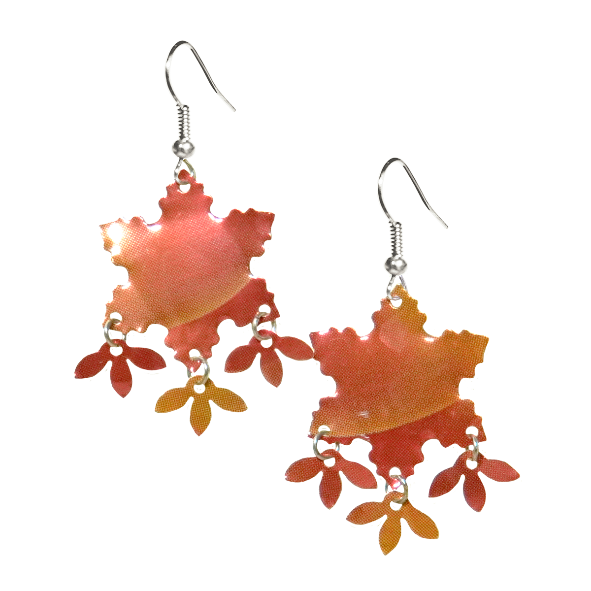 #226 Upcycled Soda Can Earrings