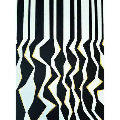 "Faux Barcode" Painting