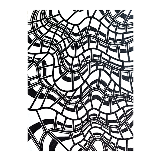 "Snake Skin" Painting