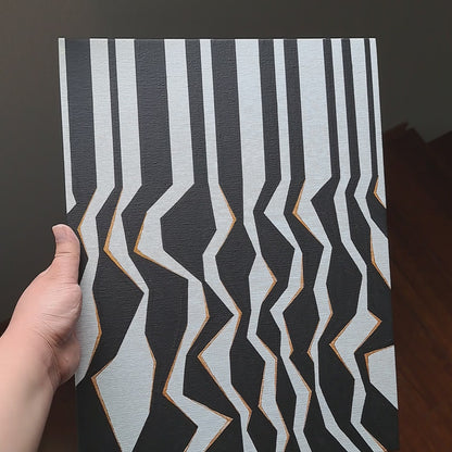 "Faux Barcode" Painting