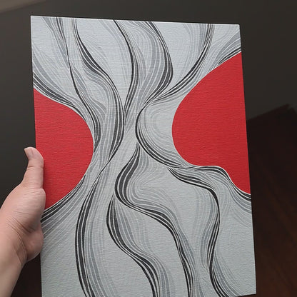 "Grooves" Painting