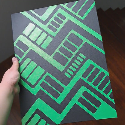 "Circuit Board" Painting